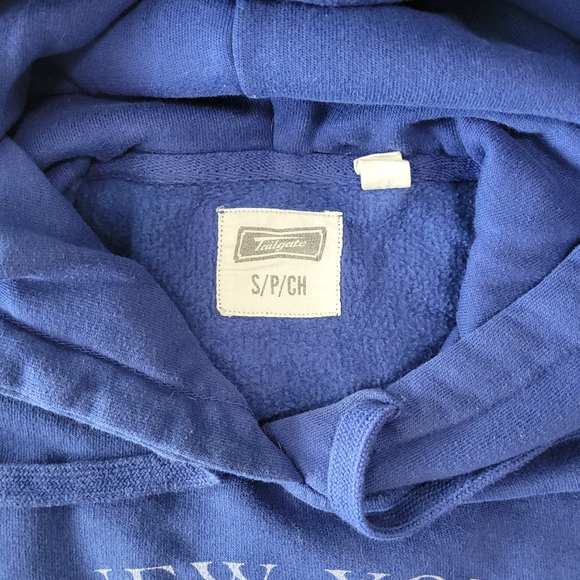 Tailgate NFL NY Giants Hoodie Men's Small Incredibly Soft Excellent Condition - Picture 5 of 10